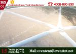 Rain Proof White Geodesic Dome Tent 200 Kg / Sqm Snow Load For 1000 People