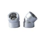 A105 Forged Socket Weld Pipe Fittings Elbow Carbon Steel Customized Degree