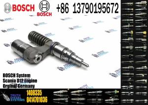 China Electric Unit Diesel Fuel Injector EUI 0414701005 for DTC 5236543 SCANIA 1382121 1408335 1424462 1497364 1529749 1425077 factory