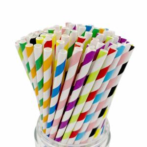 China Organic Natural Waterproof Paper Straws Disposable Use CE Certification factory