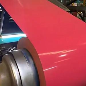 China Full Hard 0.12-6mm Color Coated Steel Coil PPGI Coil For Construction Materials factory