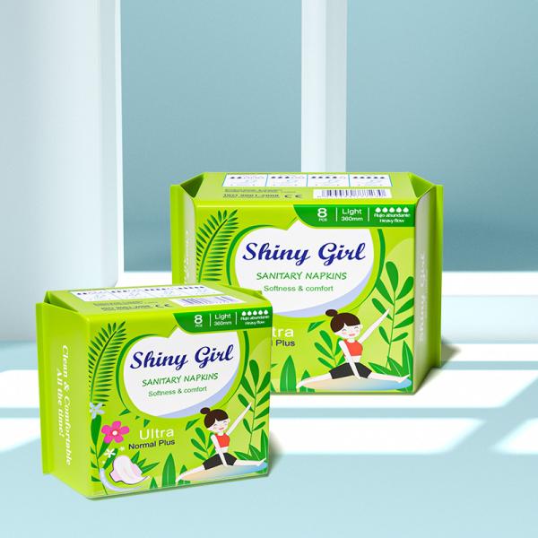 Wholesale Breathable Thick Period Girl Pad Ladies Menstrual sanitary Pad