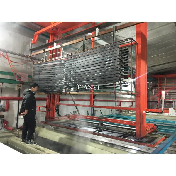 China Aluminum Anodizing Machine Hard Anodizing Equipment With Dyeing Station factory