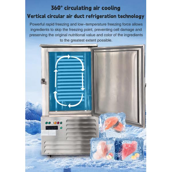 178l 300l 1100l Quick Freezing Machine Shock Blast Freezer -80 Blast Freezer For Meat And Chicken