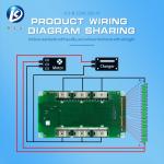 Lithium Ion Battery Pack Bms Protection Pcb Board 8S 24V 20A 60A 80A 90A 12S 13S