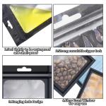 Zipper Closure Heat Sealable Mylar Bags Odor Proof Food Food Mylar Bags