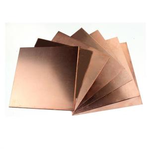 China C11500 C11600 C12000 C12200 2 - 90mm Cu Profile Hard Half-Hard 99.9% Red Copper Plate For Industry Application factory