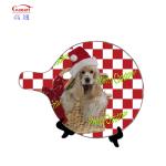 Round Tempered Float Glass Chopping Board for Kitchen Serving Tray in Customer