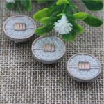 2018 Explosion models spiral high-grade anti brass color alloy 17 mm jeans