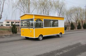 China Stainless Steel Pinnacle Bus Dining Car Customized and Food Options for Beverages factory