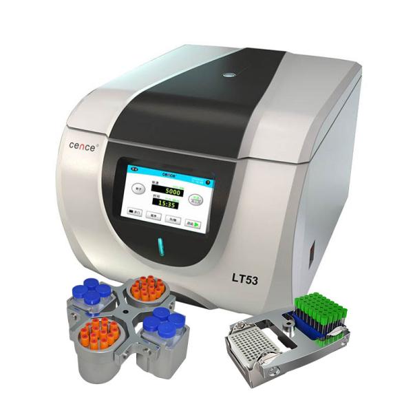 Benchtop Blood Separation Centrifuge Swing Rotor 4x250ml 100ml for Bioengineerin