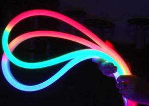 China PVC Housing LED Flex Neon Light / IP68 DC24V LED Neon Chasing Light factory