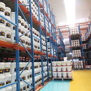 Cold Room Steel Heavy Duty Drive In Pallet Racking System Customized Depth