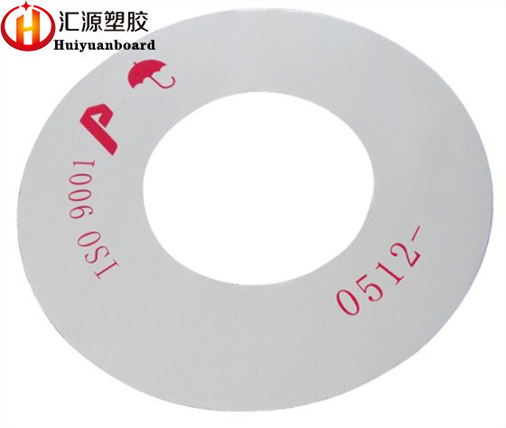 Shockproof Printable White Corrugated Plastic Board