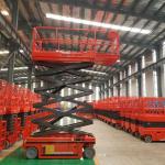 EN280 Self Propelled Industrial Lifting Equipment Material Scissor Lift Platform