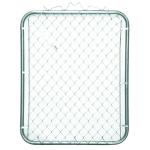 Carbon Steel Cyclone Wire Fence , Blue Coated Diamond Mesh Fence Eco Friendly