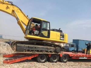 China Used KOMATSU PC360-7 Excavator Sold To Fiji factory