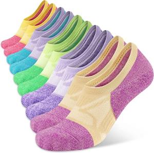 China Women's Ankle Compression Running Socks Custom Color Athletic Low Cut Cushioned Socks factory