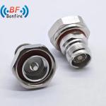 Telecommunication RF Connector 4.3-10 Male to N Male Straight Type LJQ -XXXXX