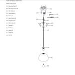 Metal Glass Hemisphere Suspended Pendant Light 110-220 Volts