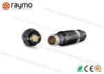 Waterproof Circular Connectors Plated Solder Contact With Black Chorme