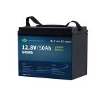 Screw Terminal 12V LiFePO4 Lithium Battery 640WH IP65 For Boat
