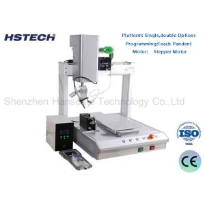 China Hot Sale Single Head Automatic Soldering Robot with Display and Fast Switchable Soldering System factory