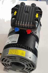 China GAST Laboratory Oil-free Compressor Model XR555-P40-N472NX factory