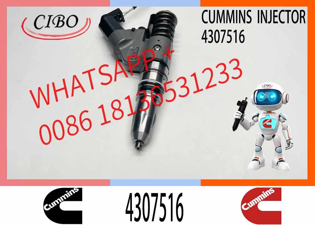 Fuel Injector For Cummins N14 3076050 4307516 3087560 4384360 3411760 3411765 Injector Nozzle Diesel Engine Spare Parts