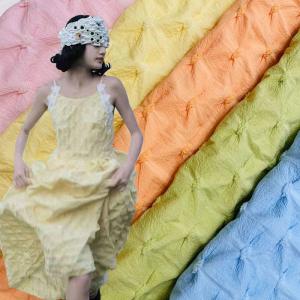 China Breathable Textured Polyester Jacquard Fabric 129gsm For Garment factory