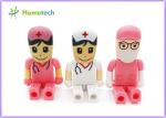 Mini gift Character USB Drives 64gb pendrive doctor nurse cartoon