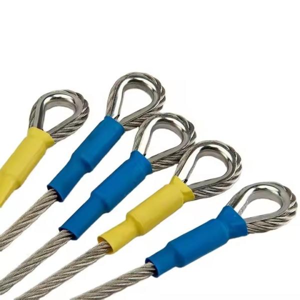 China 6X36 Steel Wire Rope Sling Assembly Drawn Wire 10mm Diameter factory