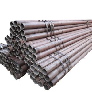 China Competitive Large Inventory ASTM A36 20 45 16mn Seamless Steel Pipe for Construction Machine Application and Other Industries factory