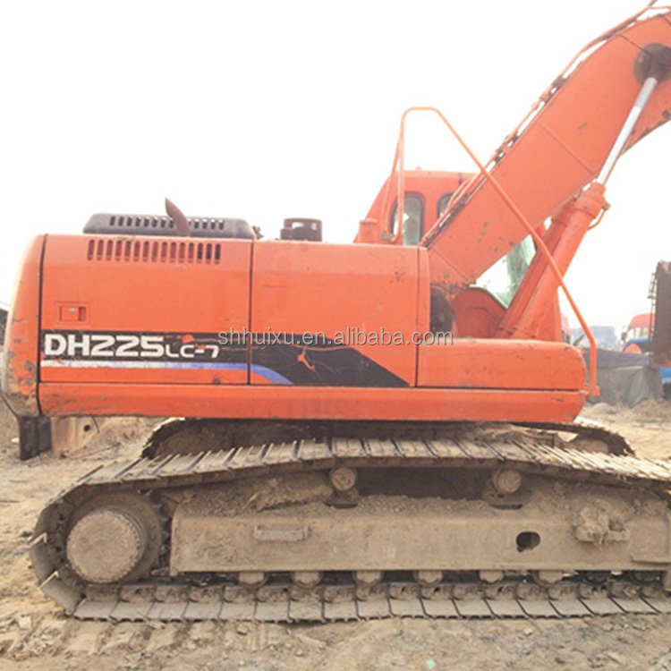 Doosan hot sale Best selling used Doosan DH225lc-7 crawler excavator/ DOOSAN225-7 Korea origin/Used digging machine