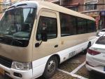 27 Seats Toyota Used Coaster Bus 1HZ Engine Diesel Fuel 2010 Year 6990x2025x2585