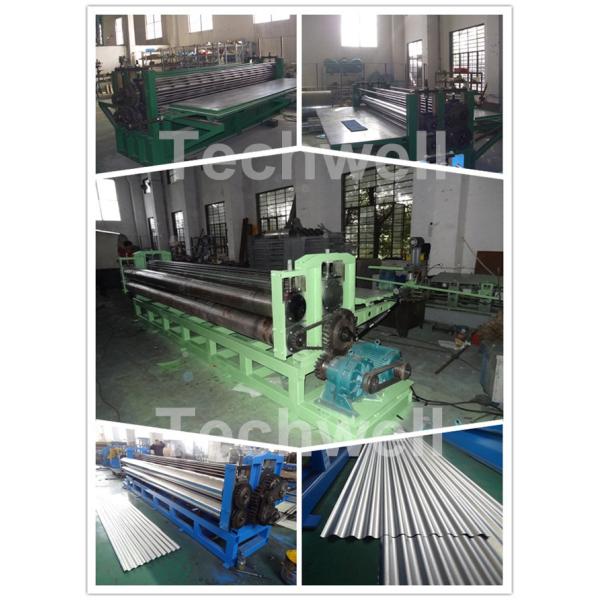 Coil Thickness 0.18-0.4mm, High Strength Steel Sheet Horizontal Corrugated Sheet Roll Forming Machine
