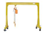 Small Portable Gantry Crane 3000kg Span 3m With 3 Meters Lifting Height