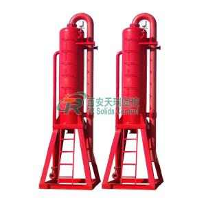 China 2.6 Tons Drilling Fluids Poorboy Degasser with 2200*2200*6634mm Dimension factory