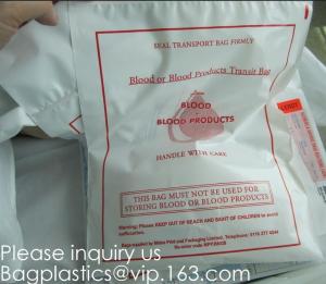 China Blood Transport Bags, Blood Transit Bags, Blood Transportation Bags, reclosable specimen, leak proof factory