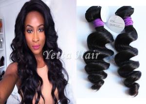 China Durable100g Natural Wave Peruvian Human Hair Weave Without Chemical factory