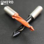 High Precision Wood Drill Bits , Hole Cutter Drill Bit Hex Straight Shank Light