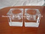 High quality glass candle holder for decoration