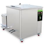 High Frequency Industrial Ultrasonic Cleaner With Rinsing Tank 28 Khz / 40 Khz /