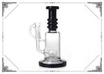 7 Inch Mini Glass Smoking oil Bong Six Arms Perc Welded With The Bottom 14mm