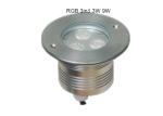 LED Underground Light With Asymmetrical Lens Longer Cable Length 1.14Kg Weight