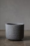 6inch Round Grey Plant Pots