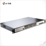 L3 Managed Switch with 24 10/100/1000BASE-T PoE Ports + 4 10G SFP Ports