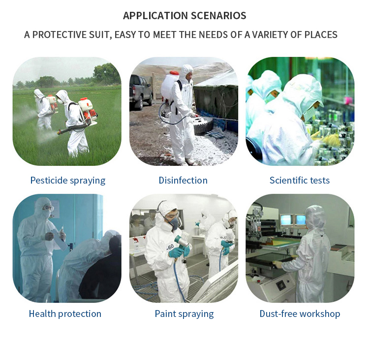 Lightweight Disposable Protective Wear For Personal Protective Meidical Industry