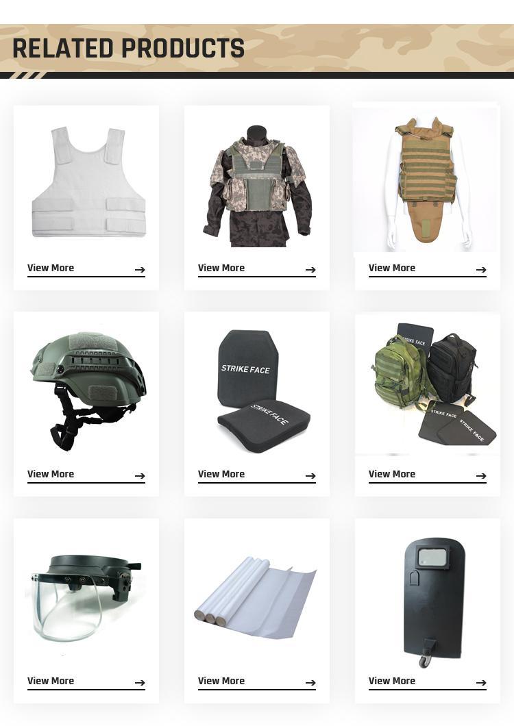 Nij Iiia Aramid Fast Camouflage Bulletproof Helmet
