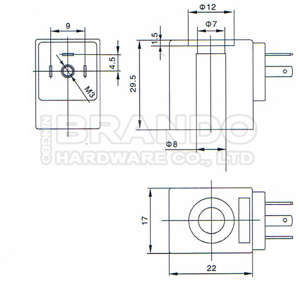 Pneumatic Solenoid Valve Armature Plunger 4V110-06 4V120-06 4V130C-06 1